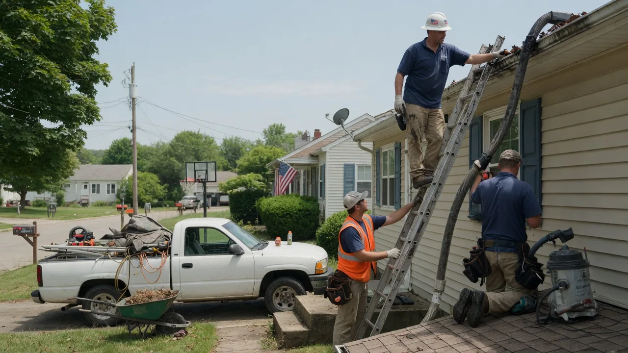 Gutter Installation in Round Mountain, TX near me